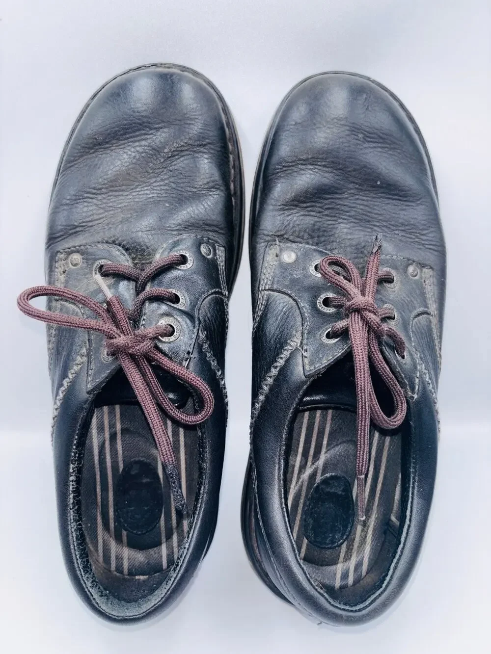 Dr. Martens Oxford Shoes Men's Black US 12 Leather AirWair Leather